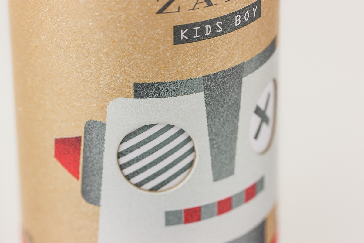 ZARA KIDS，用于嬰兒的香水包裝設計