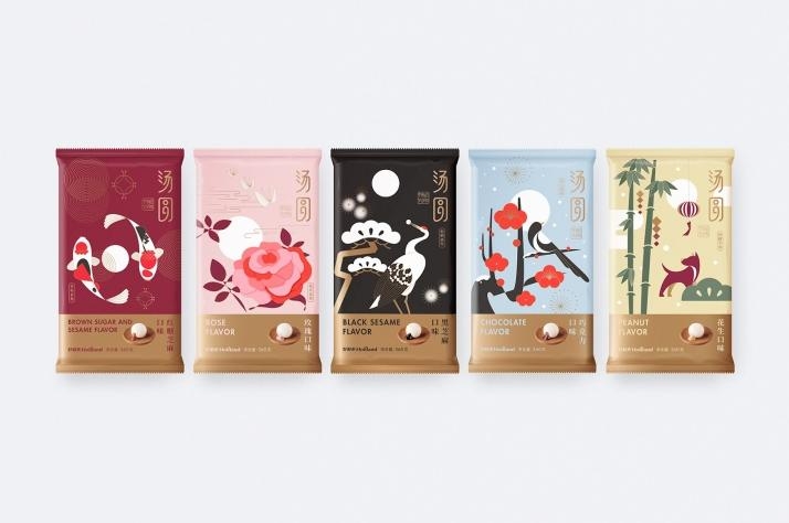 驚艷四座的國風(fēng)之美，中式湯圓包裝設(shè)計(jì)