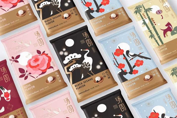 驚艷四座的國風(fēng)之美，中式湯圓包裝設(shè)計(jì)