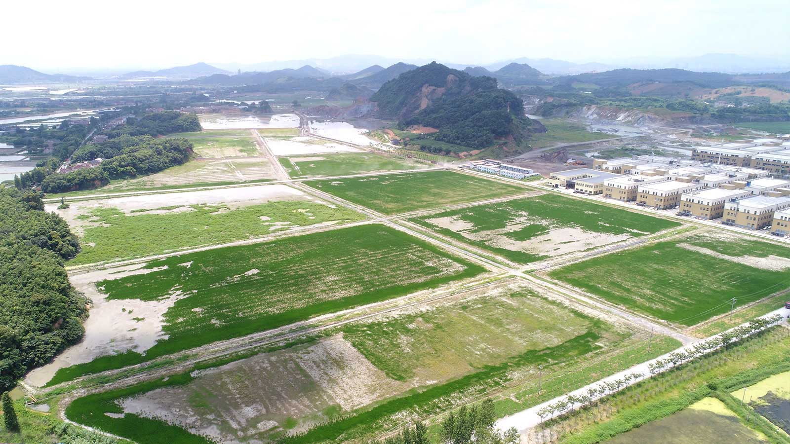 航拍外景工廠(chǎng)